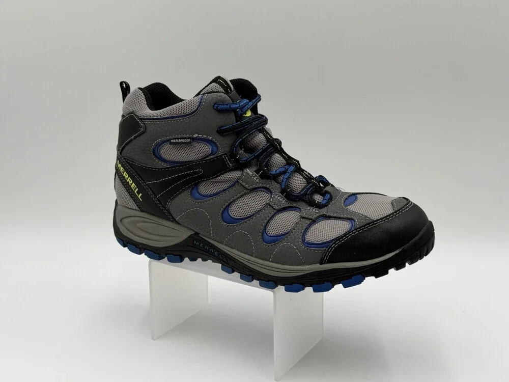 Merrell Hilltop Ventilator Boys Size 7M Mid Hiking Boot Mid Waterproof